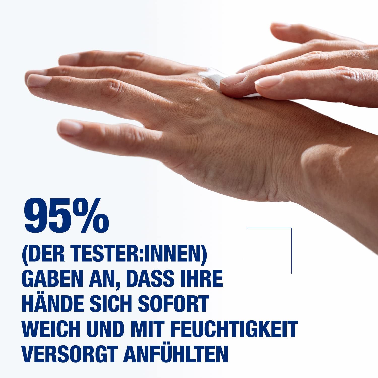 Neutrogena Handcreme Sofort einziehend leichte und nicht fettende Feuchtigkeitscreme 75ml, mit Glycerin + Vitamin E bei trockenen, rissigen Händen
