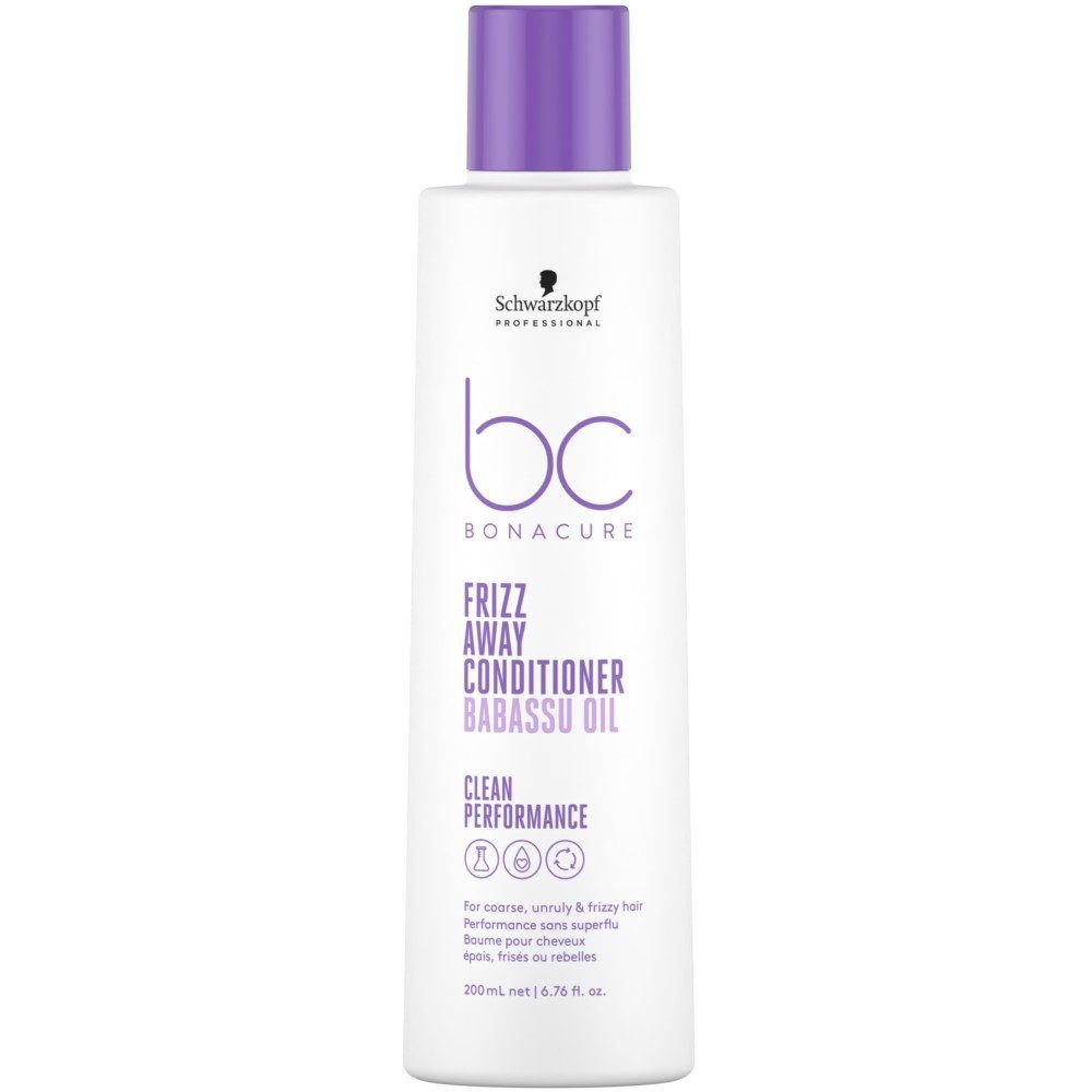 200 Professional Bonacure ml Conditioner Schwarzkopf BC Away Frizz Haarspülung