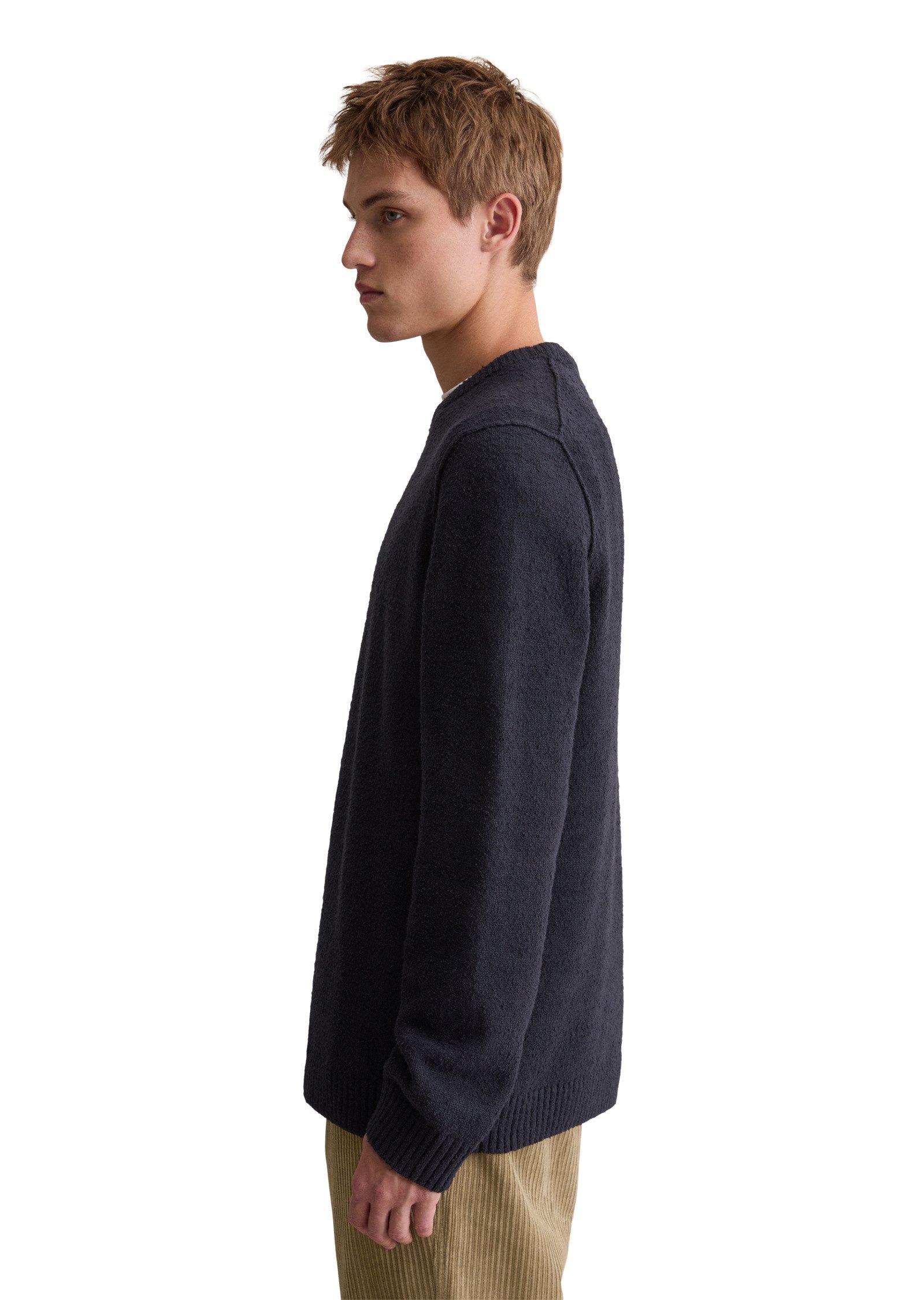 Marc O'Polo DENIM Rundhalspullover aus Bio-Baumwoll günstig online kaufen