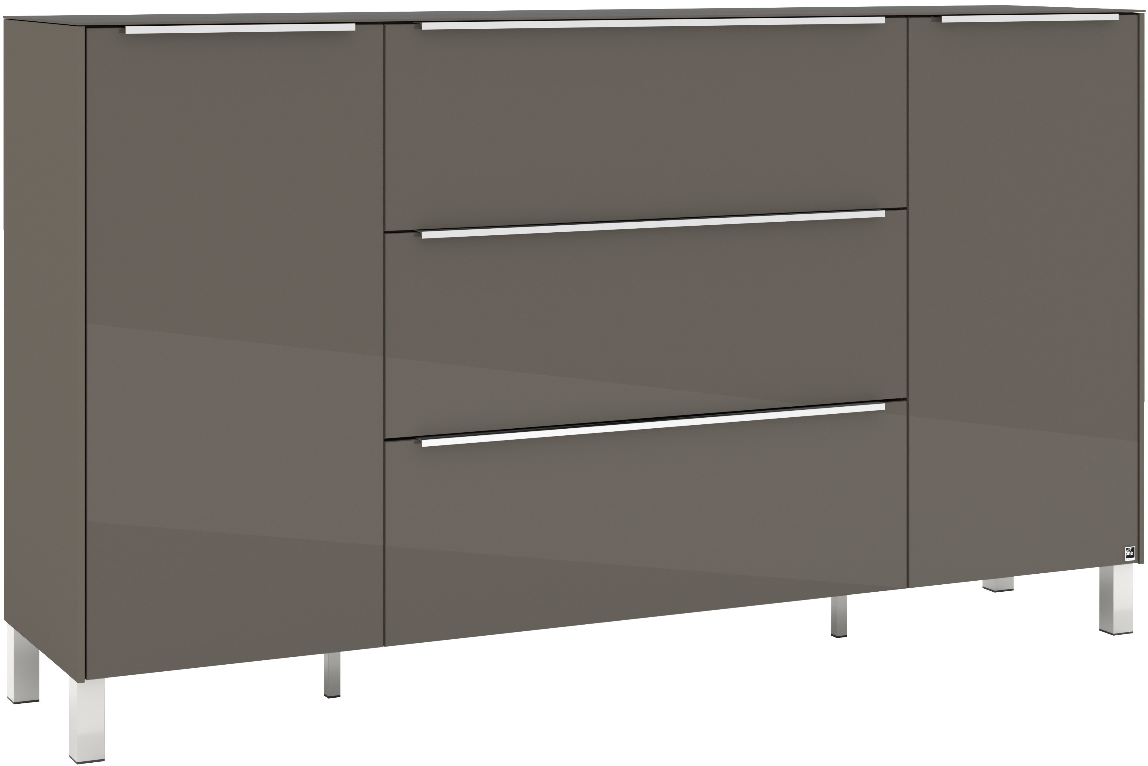 set one by Musterring Sideboard Reno (1 St), Mit Vierkantfuß in diversen Farben, 106 cm Höhe & Farbauswahl