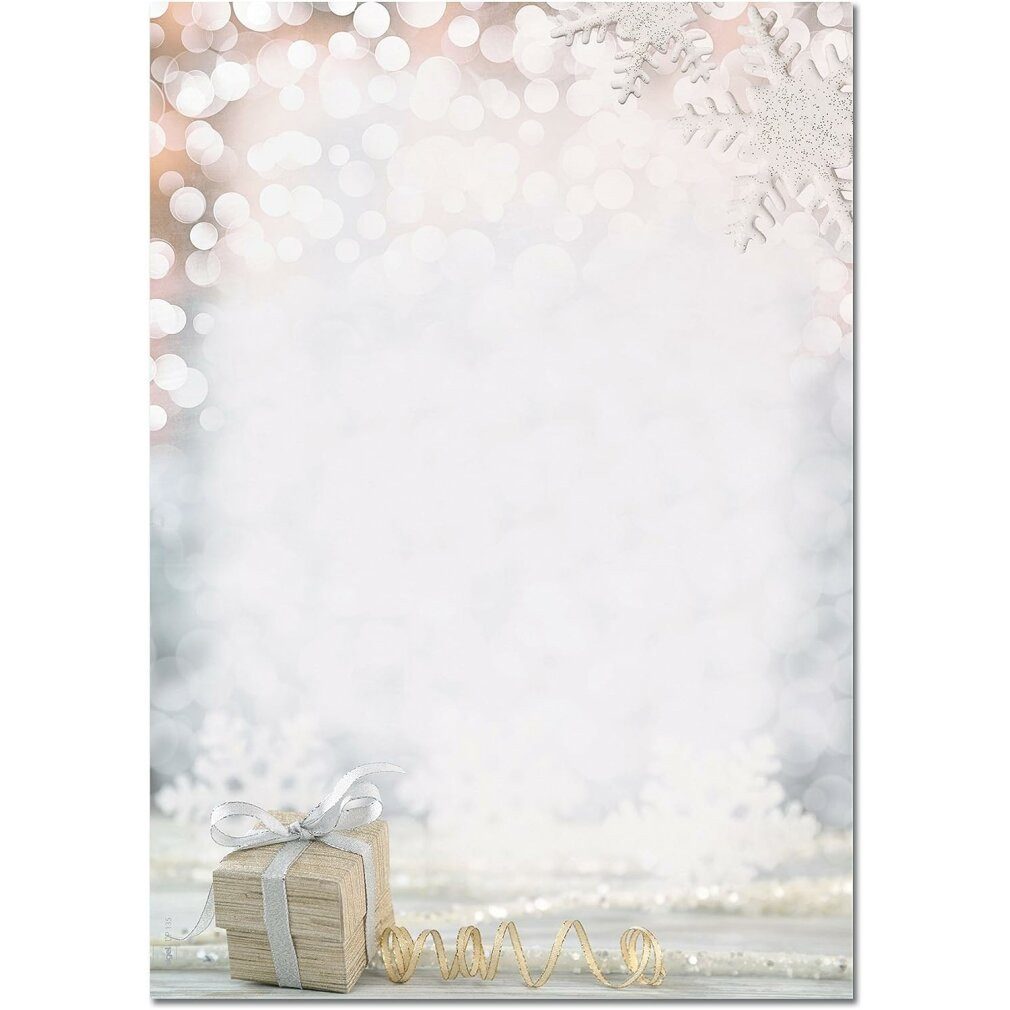 Sigel Briefpapier Motiv-Weihnachtspapier Christmas Surprise DP135 A4 90g