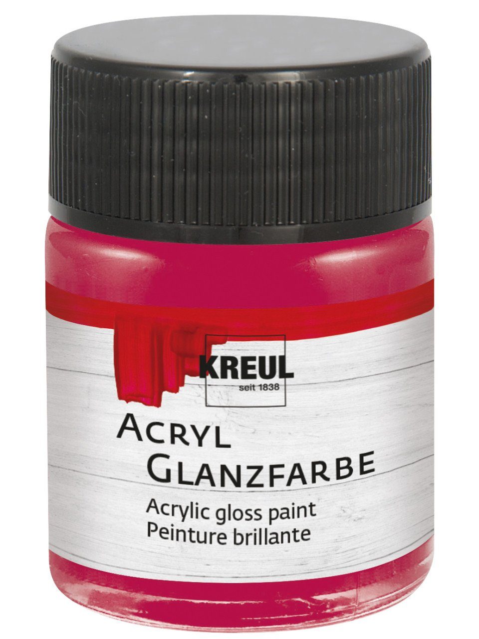 Kreul Acrylfarbe Kreul Acryl Glanzfarbe bordeaux 50 ml