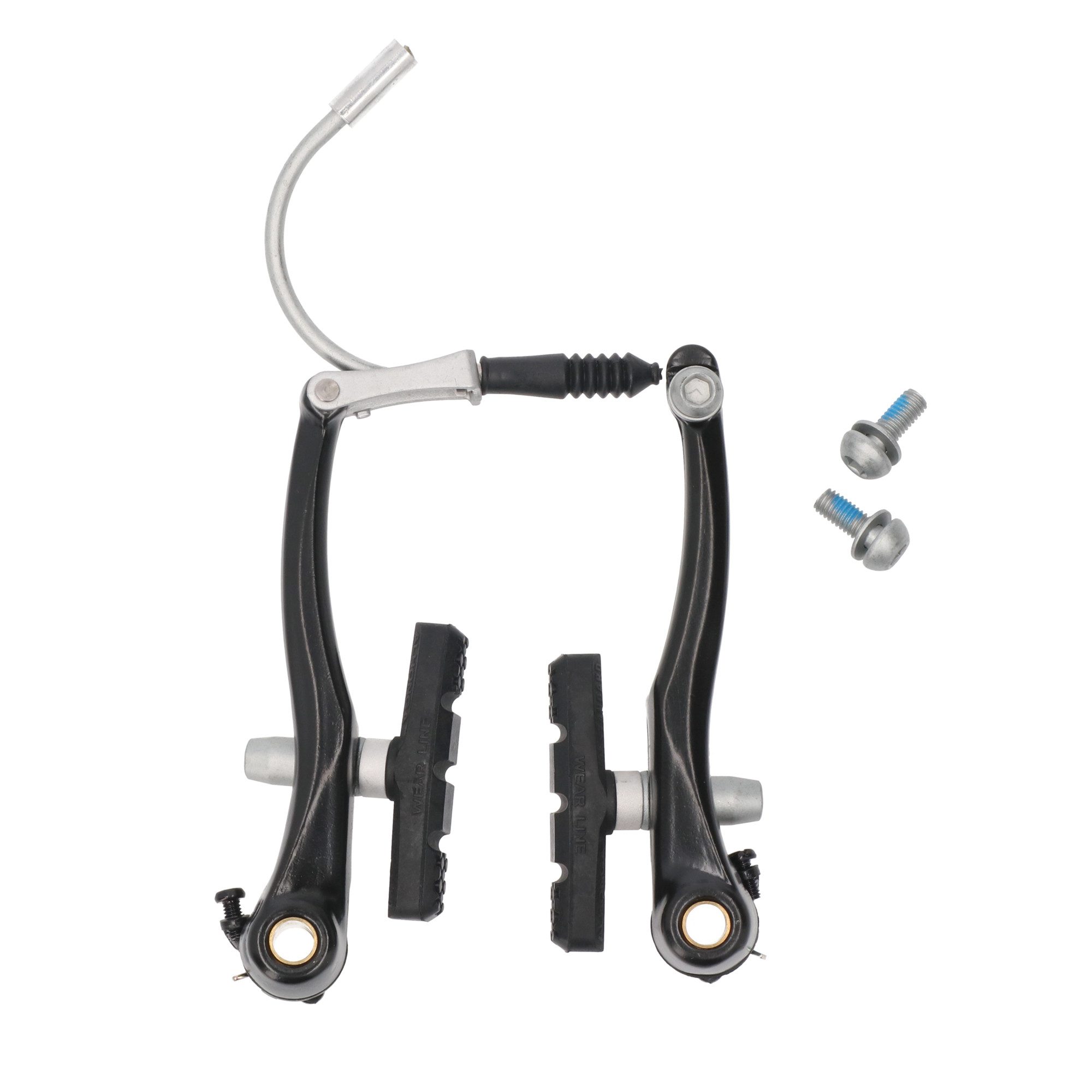 ALHONGA Felgenbremse Bremsensatz V Brake 110 mm schwarz Bremsschuh 60 mm – Bild 4 von 5