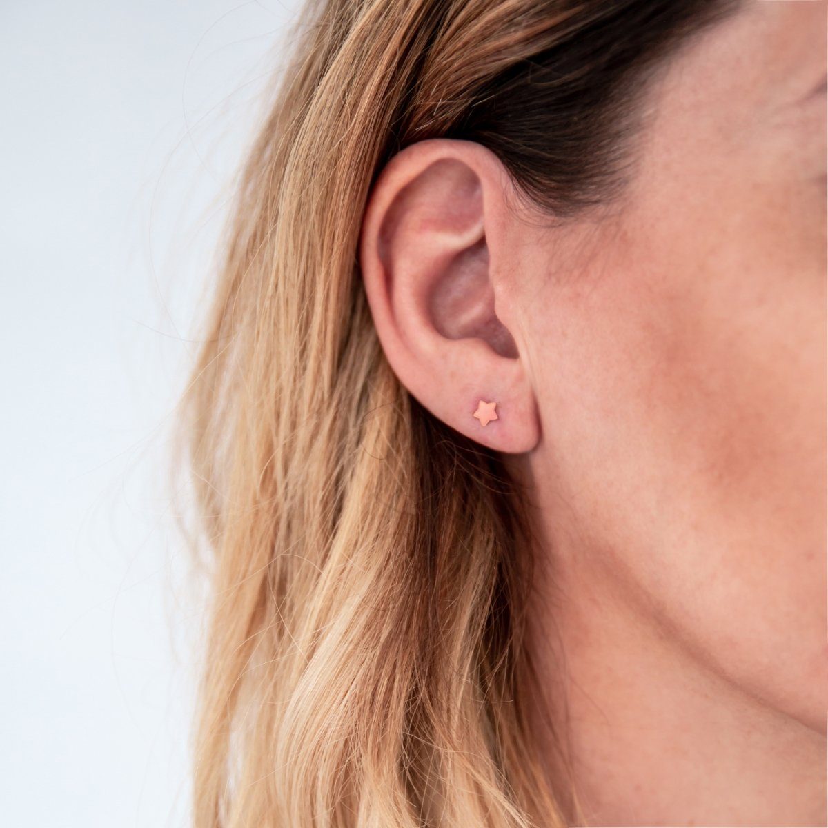 Glanzstücke München Paar Ohrstecker Stern roségold, aus Sterling Silber günstig online kaufen