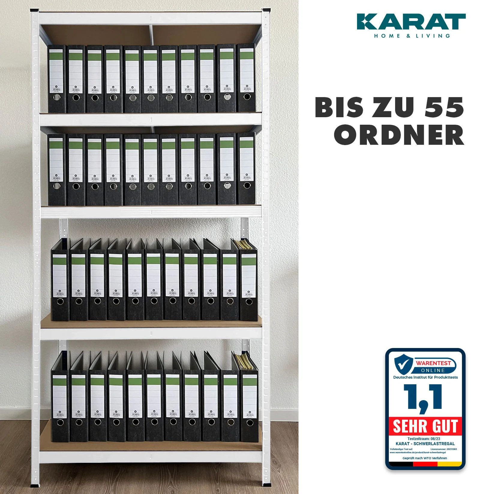 Kubus Schwerlastregal Lagerregal für jeden Keller – Bild 4 von 5
