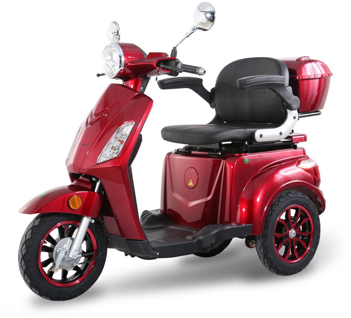 GreenStreet Elektromobil E-Mover, 800 W, 20 km/h, inkl. Topcase