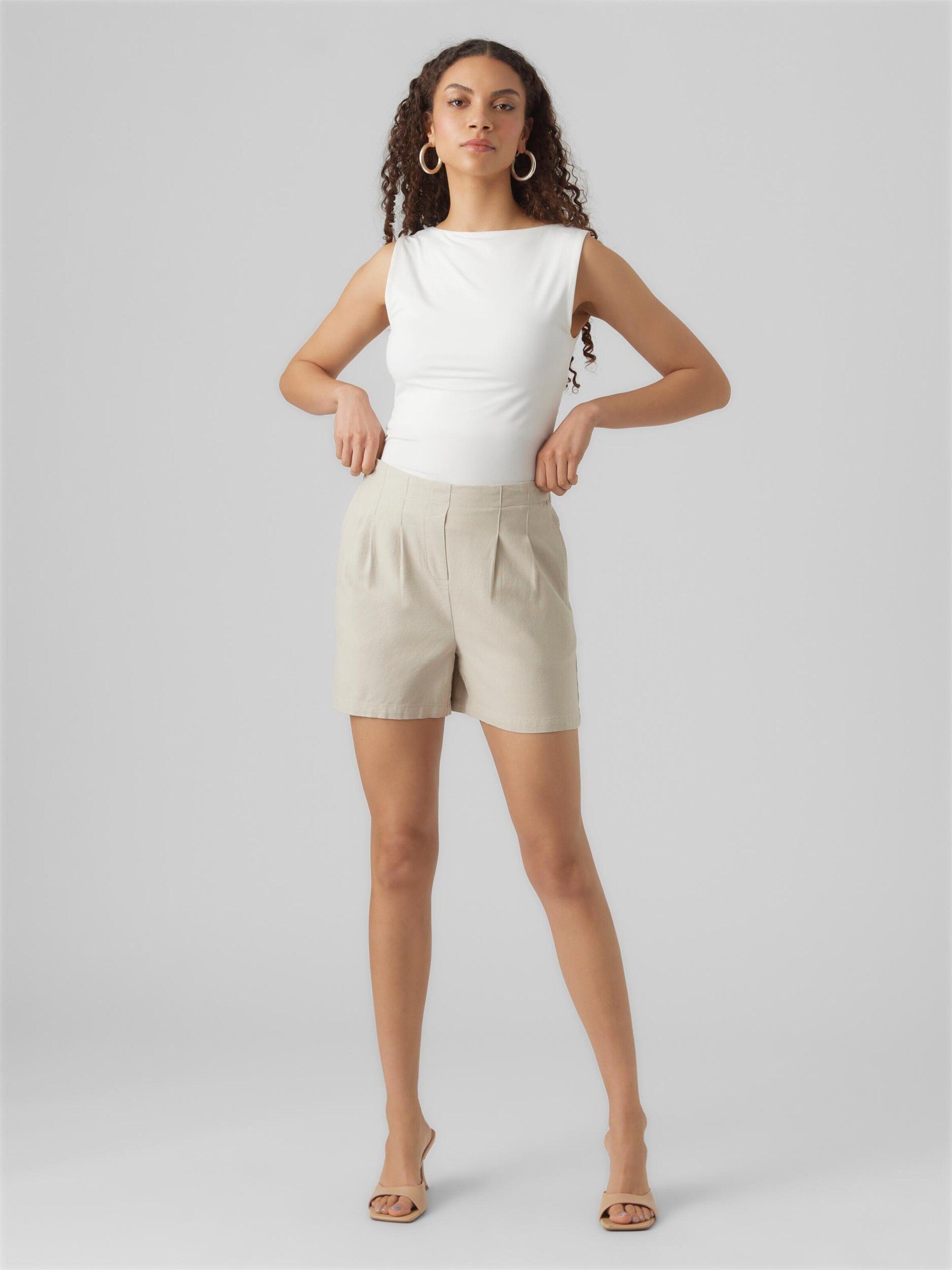 Vero Moda Bundfaltenhose VMJesmilo (1-tlg) Falten – Bild 3 von 5