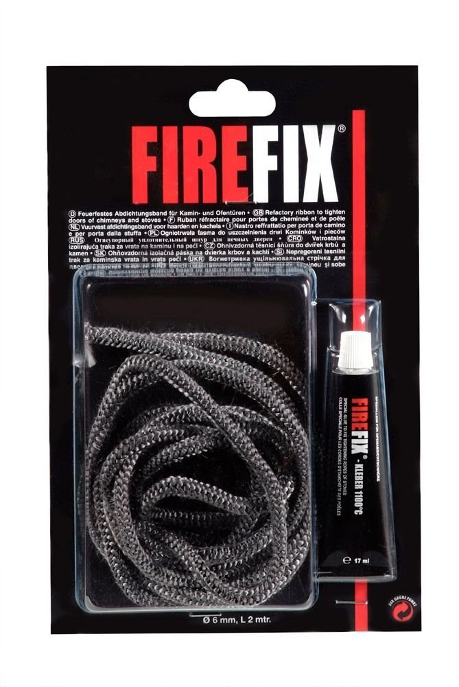 Firefix Backofenrost FireFix Keramikkordel Ø 6 mm, 200 cm, Keramik