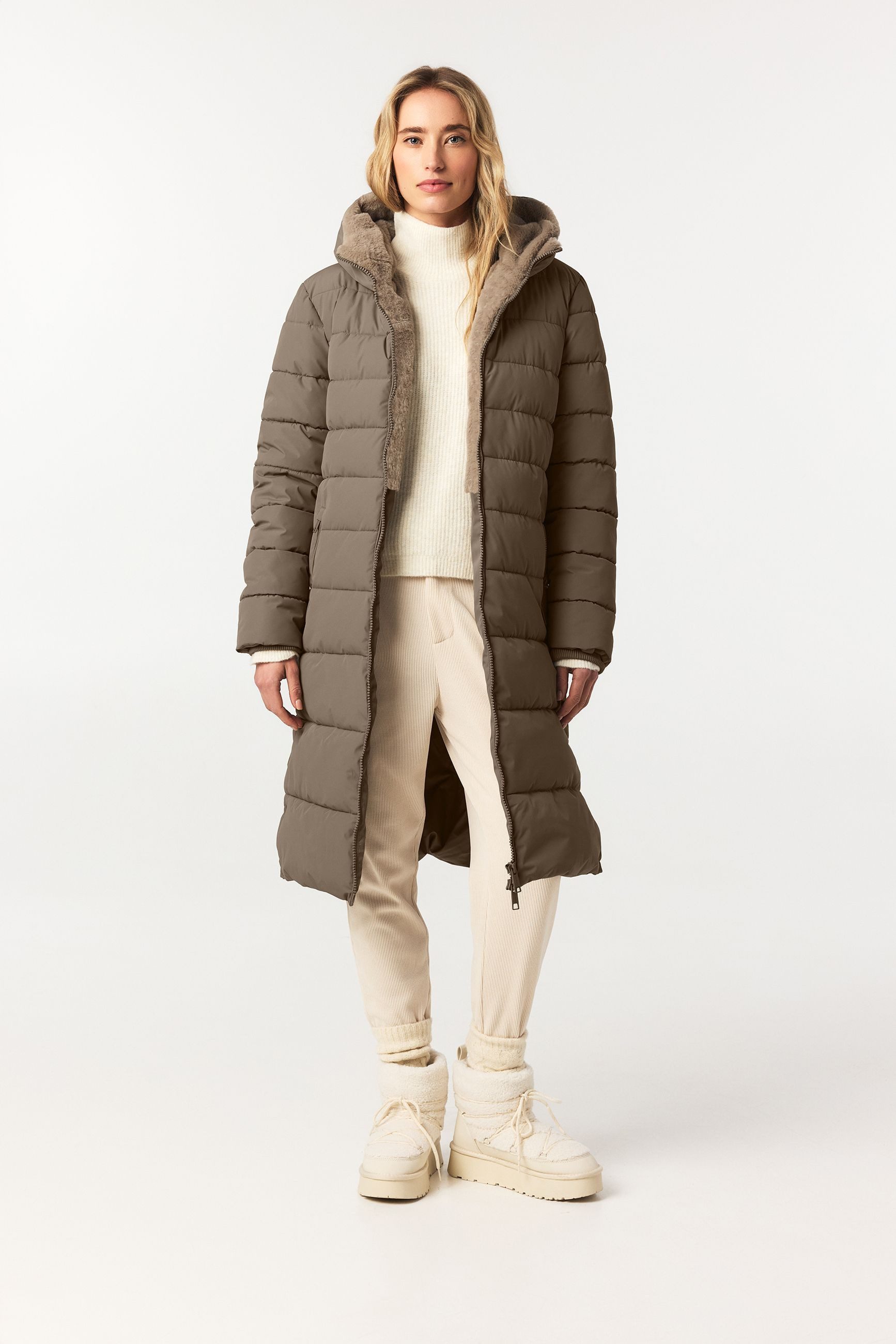 COVERED Langjacke