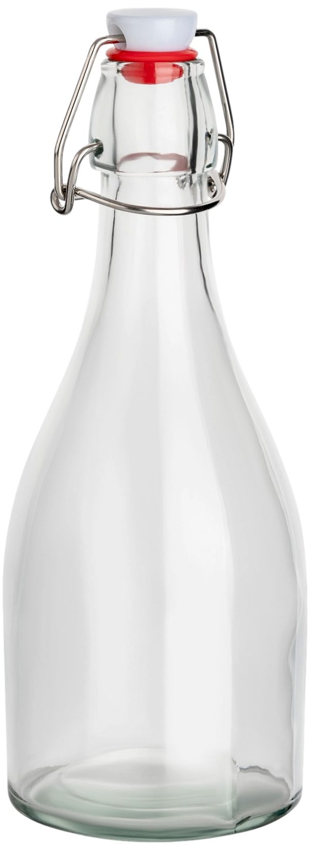 Glasflaschen Trinkflasche ml gouveo Set mit bauchig Bügelverschluss 6er 500 rot Bügel-Flasche, -