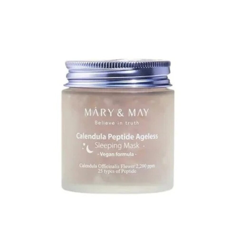 MARY & MAY Gesichtspflege Mary & May, zeitlose Schlafmaske mit Ringelblumen-Peptid