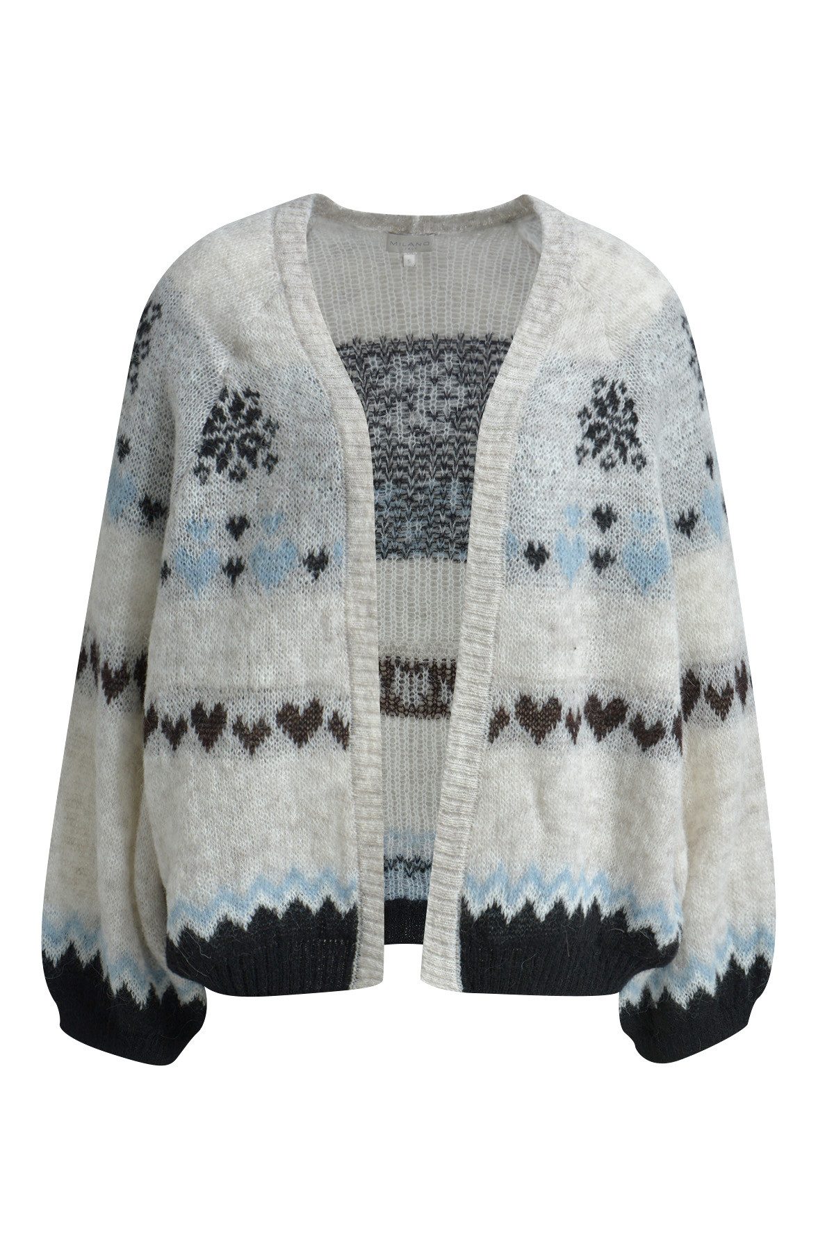Milano Italy Strickjacke OPEN CARDIGAN W/ günstig online kaufen
