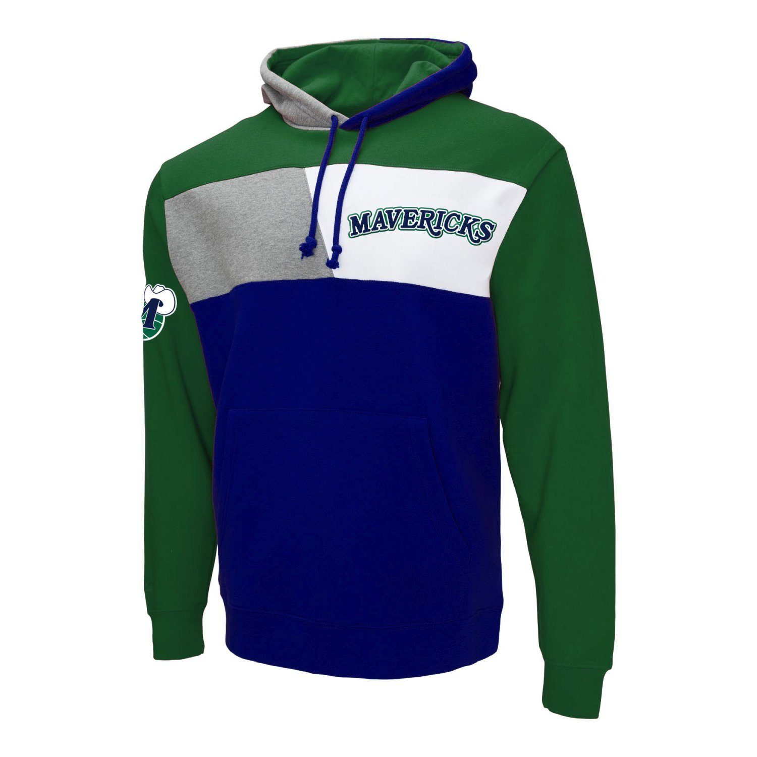 Veste Zippée Mitchell & Ness Dallas Mavericks Vintage - Taille L, Bleu, Logo Replay
