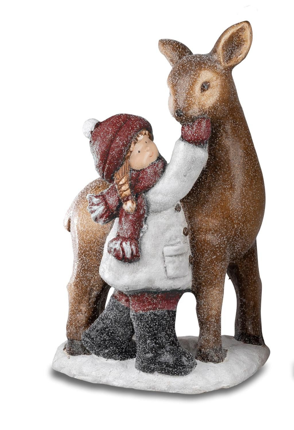 Dekofigur Winterzeit