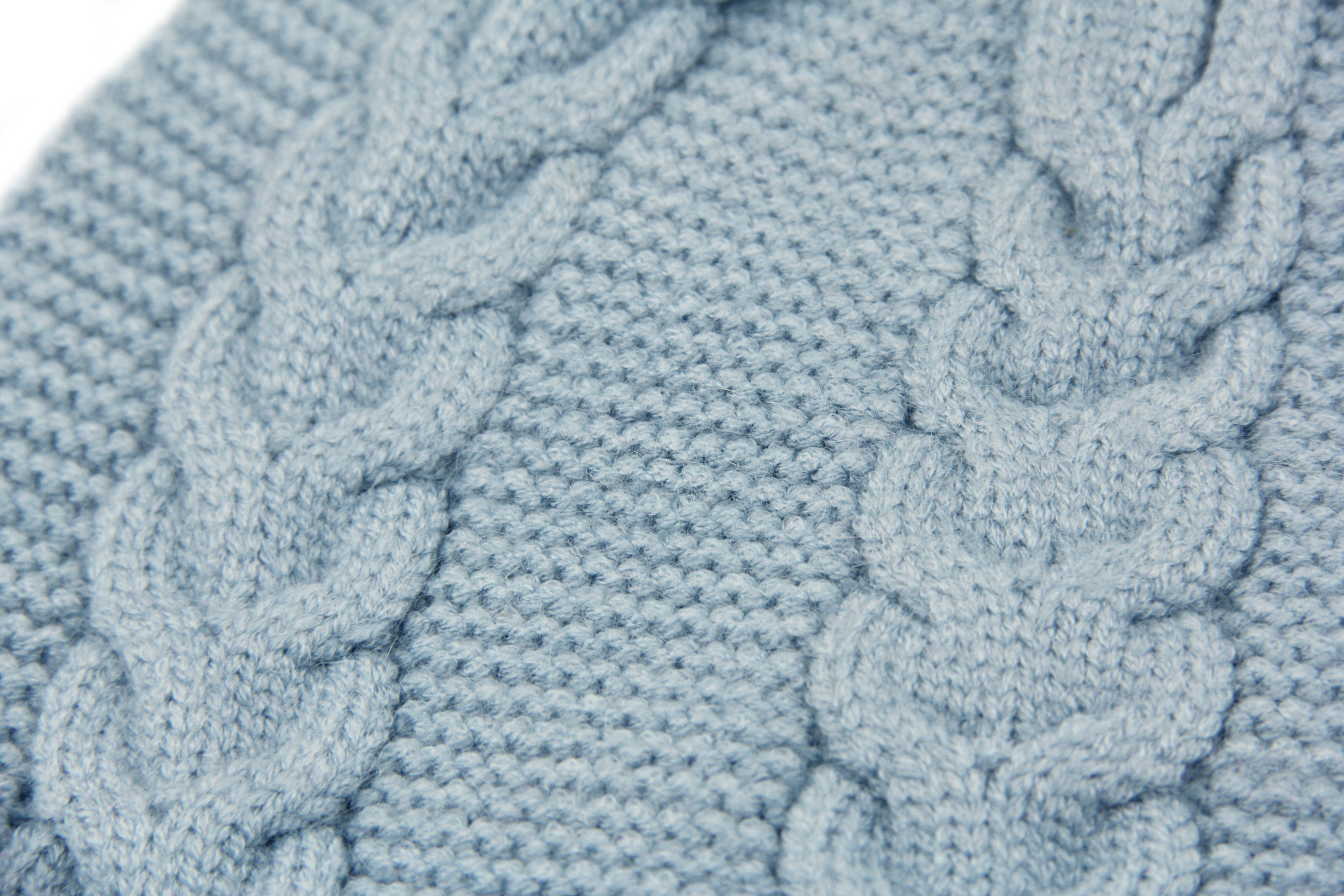 Frentree Strickmütze M2022Zopf Strickmütze, Wintermütze gefüttert mit warmem Innenfutter, One-Size