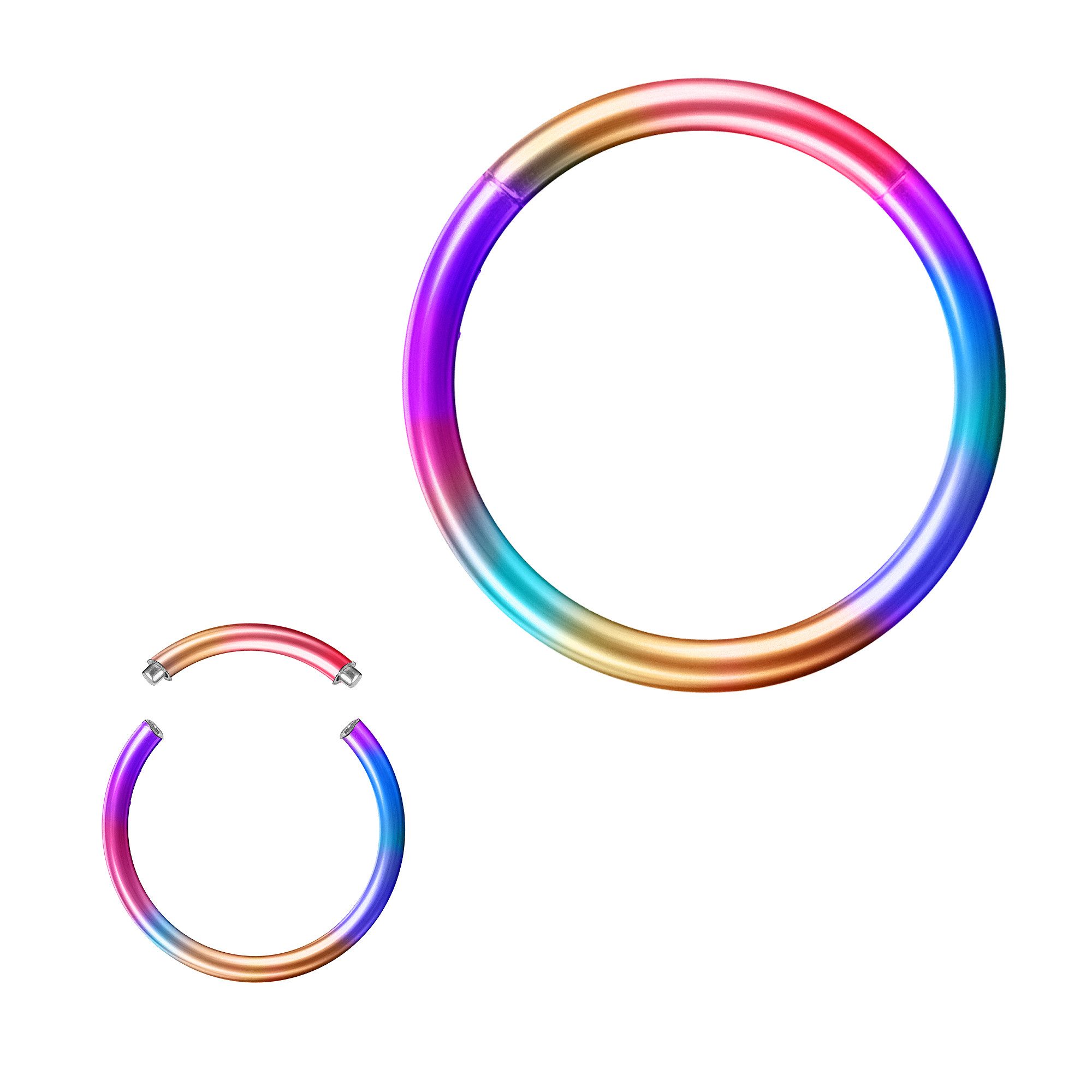 Taffstyle Nasenpiercing Segment Septum Universal Piercing günstig online kaufen