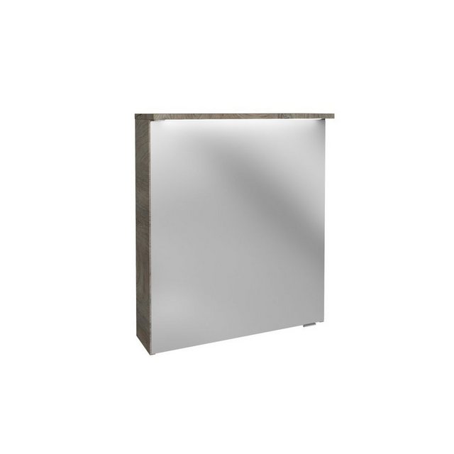 FACKELMANN Badezimmerspiegelschrank FACKELMANN LED-Spiegelschrank Oxford / Badschrank mit LED-Beleuchtung / Maße (B x H x T):