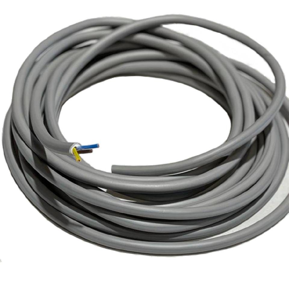 Mantelleitung - Stromkabel, Kabel NYM-J, 3*2,5 10m grau NYM - J NYM-J VaGo-Tools