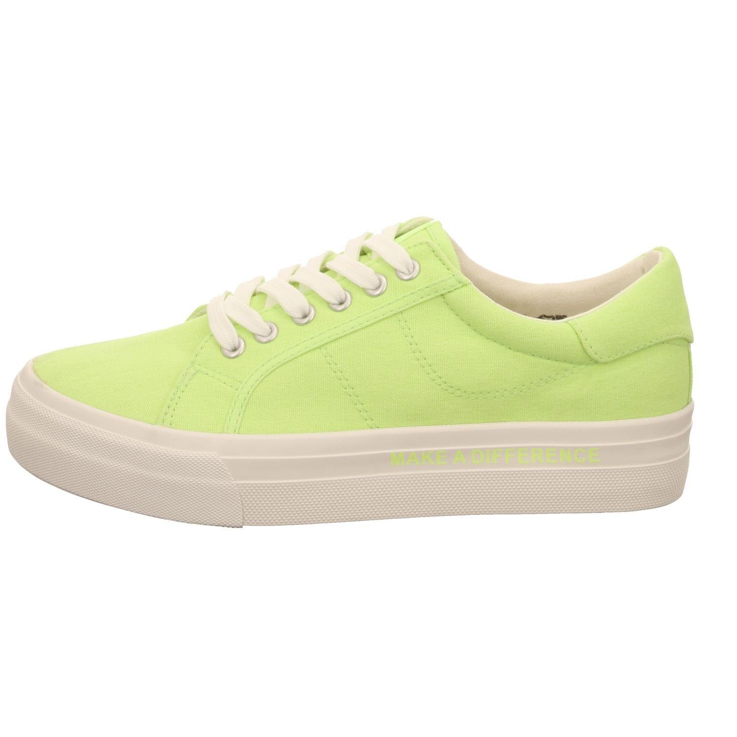 LIME NEON/ Schnürschuh Tamaris