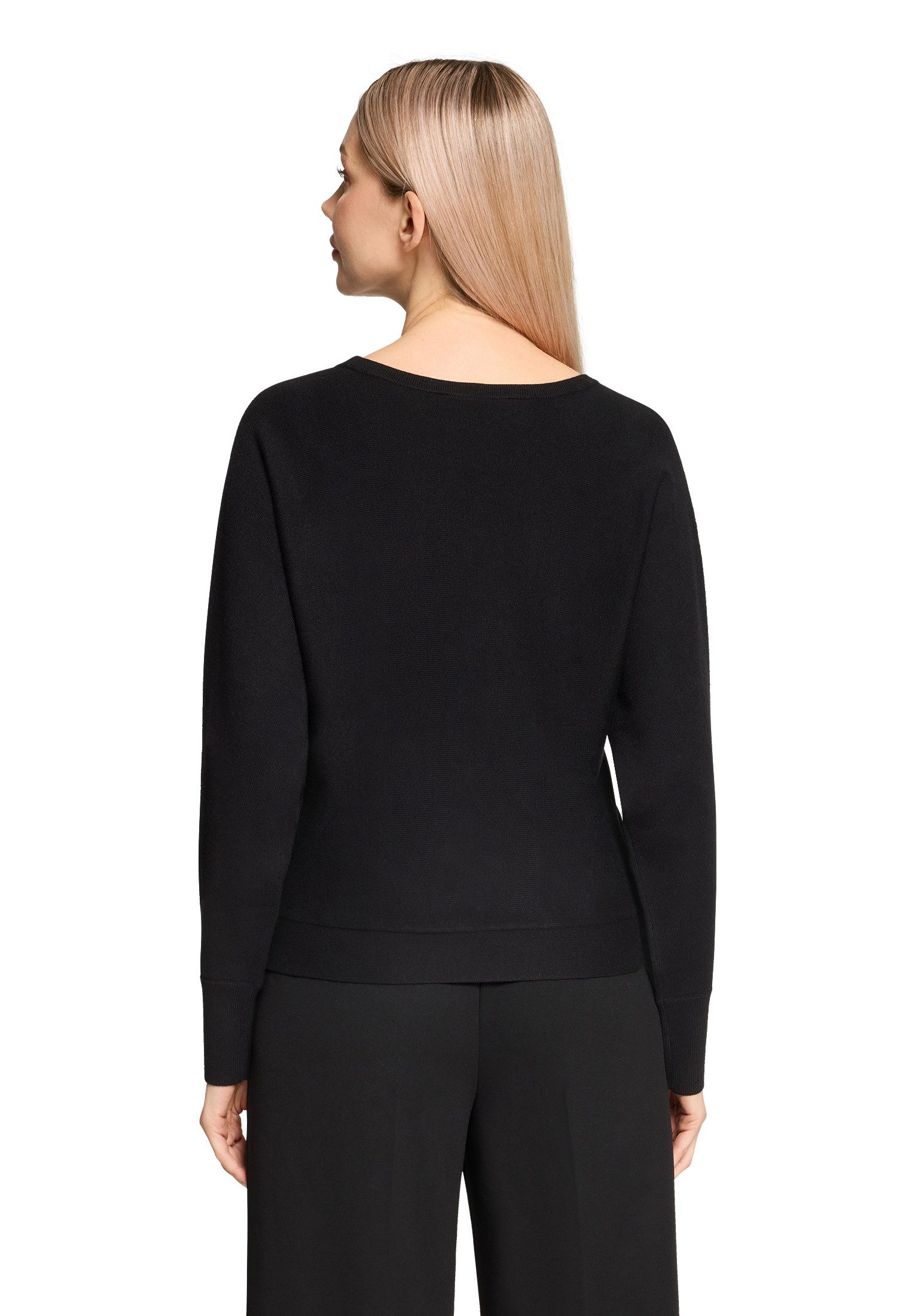 Betty Barclay Strickpullover Damen mit Fledermausärmeln (1-tlg)