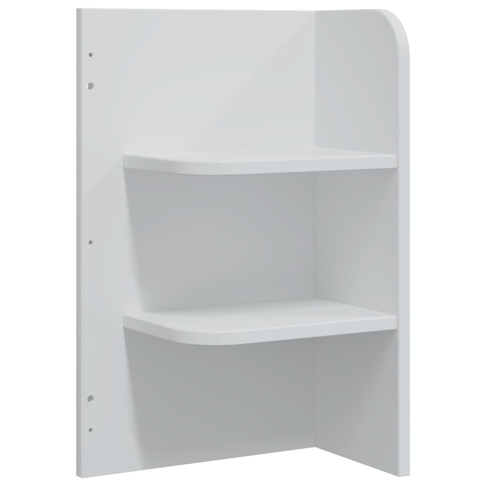 vidaXL Schminktisch Schminktisch-Set FAUSKE 5 Stk. Weiß 100 x 50 x 143 cm (5-St)