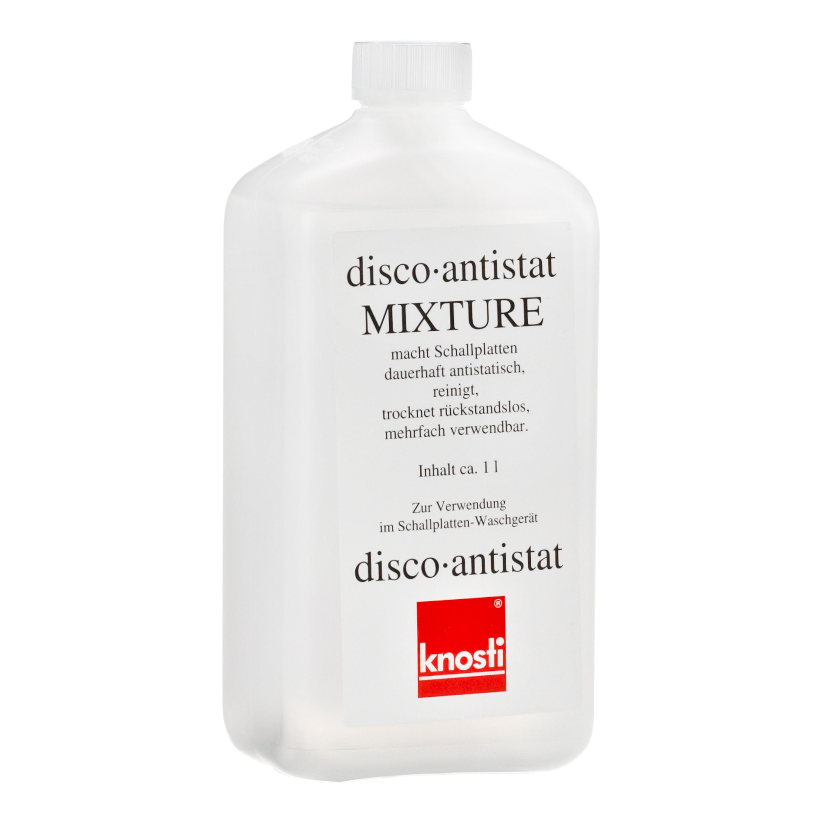 Knosti Plattenspieler (Disco-Antistat Mixture Ersatzflasche - Plattenspieler Zubehör)