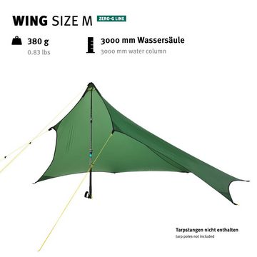 Wechsel Sonnensegel Tarp Wing M Zero-G Camping Sonnensegel, Vor Zelt Dach Plane Regenschutz