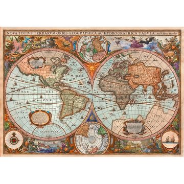 Close Up Spiel, Historische Weltkarte Puzzle 1000 Teile, Aimee Stewart