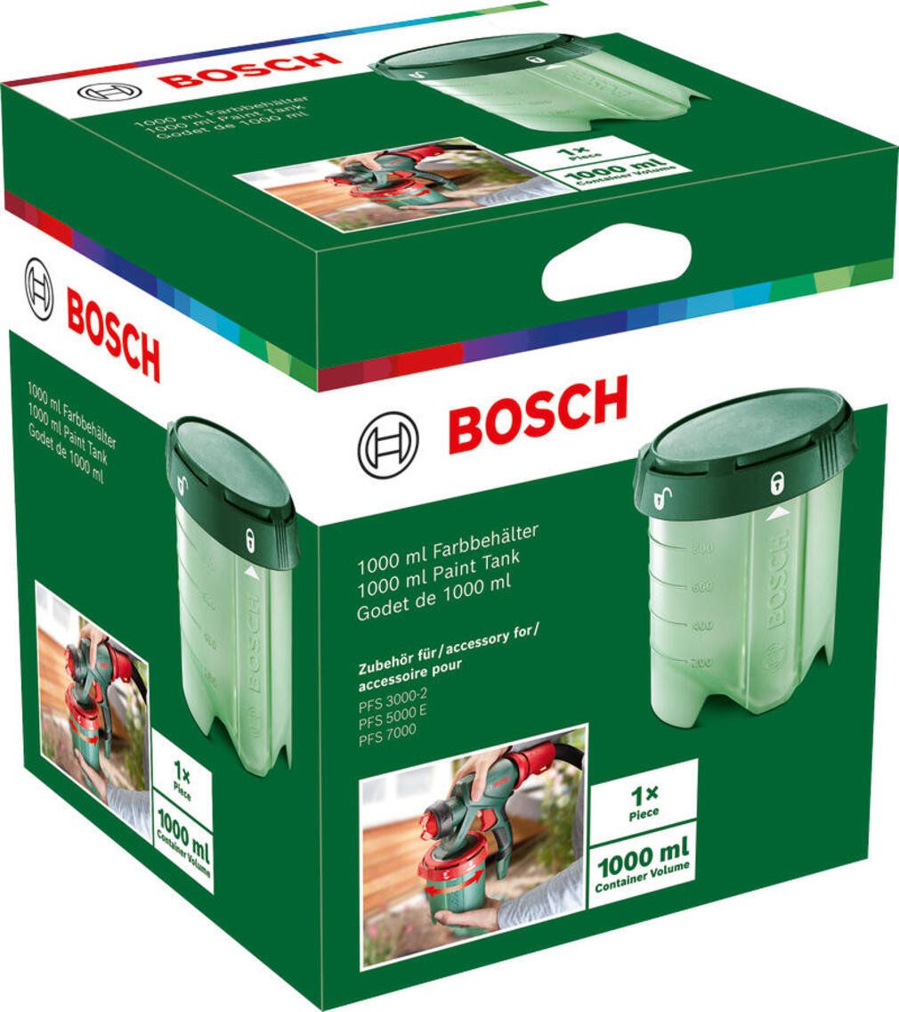 BOSCH Lochsäge Bosch Farbbehälter PFS-1000ml