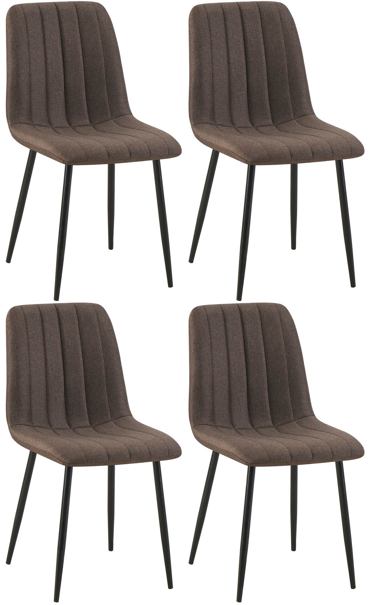 CLP Esszimmerstuhl Dijon (4er Set), gepolstert, günstig online kaufen