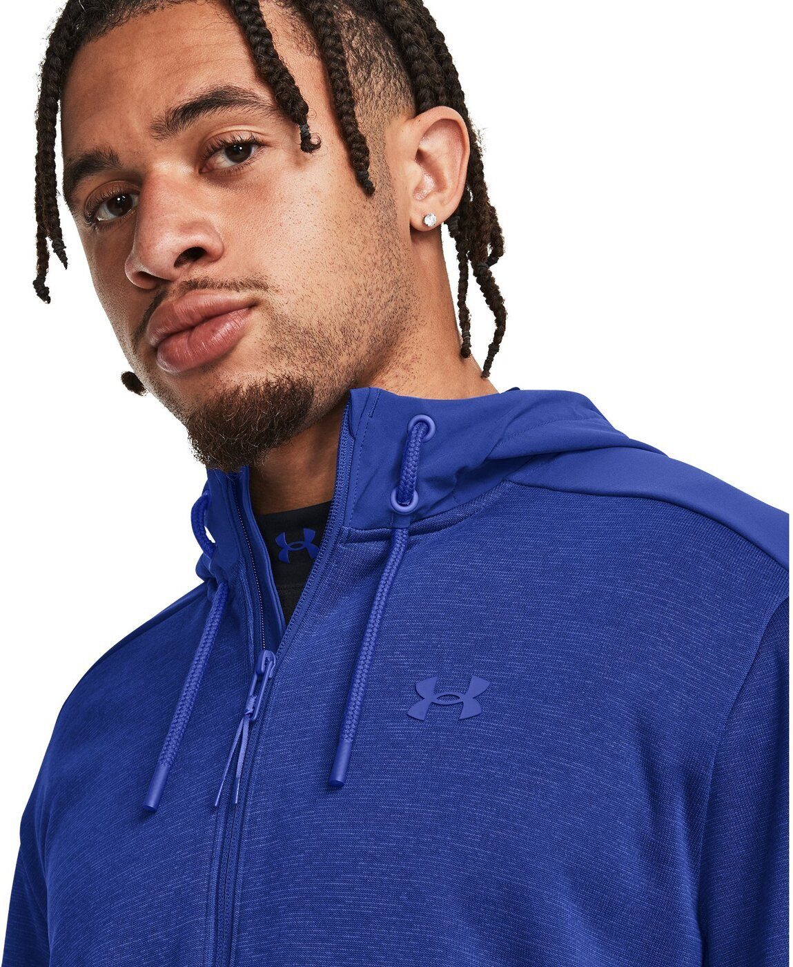 Under Armour® Kapuzennickijacke UA ESSENTIAL SWACKET BLAU