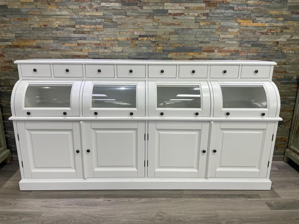 Wohnpalast Buffet Sideboard 200 cm - Landhaus Anrichte weiß