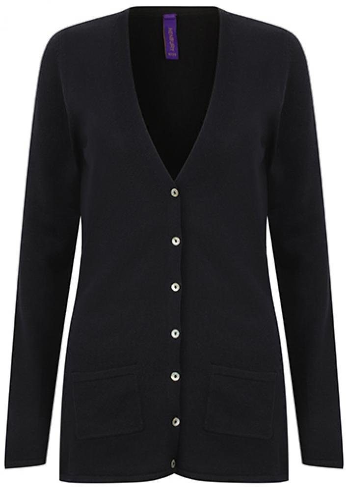 Henbury Cardigan Ladies V Button Cardigan günstig online kaufen