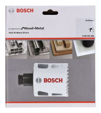 BOSCH Lochsäge, Ø 152 mm, Progressor for Wood and Metal