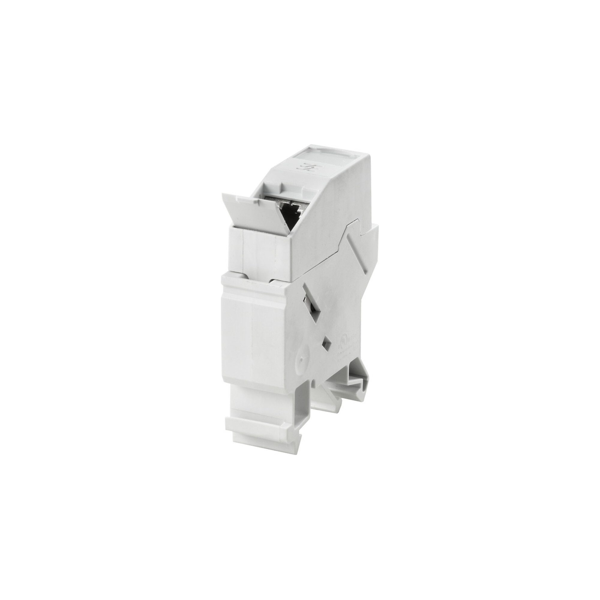 Weidmüller Schuko-Stecker Weidmüller Tragschienen-Outlet Cat. 6 IE-XM-RJ45/IDC
