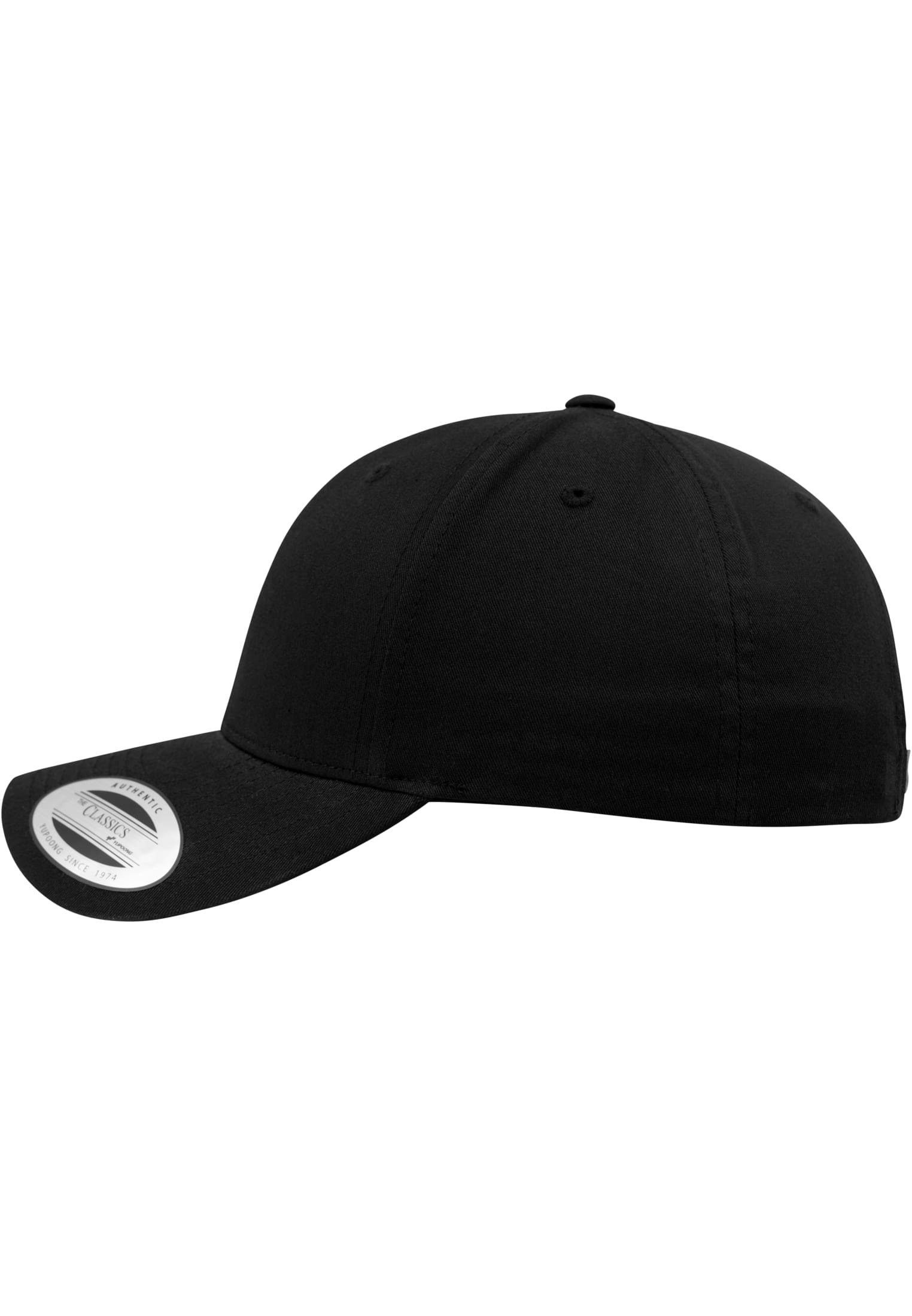 Flexfit black Snapback Cap Classic Curved Accessoires Flex