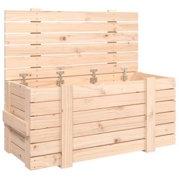 vidaXL Aufbewahrungsbox Truhe 91x40,5x42 cm Massivholz Kiefer (1 St)