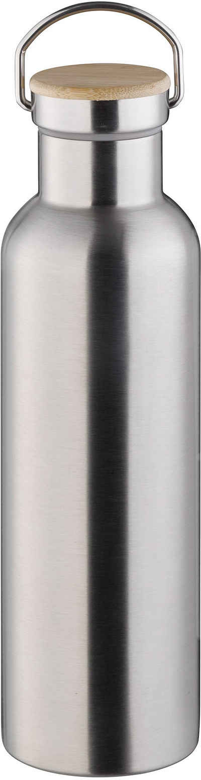APS Isolierflasche, Edelstahl, doppelwandig, hält bis 12 Stunden heiß & 24 Stunden kalt