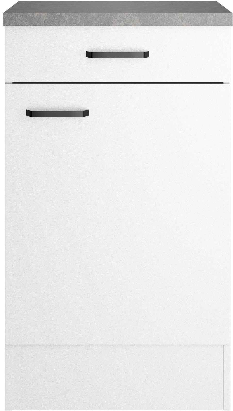OPTIFIT Unterschrank OPTImulti Breite 50 cm, Tiefe 50 cm, mit 1 Tür, 1 Schubkasten, 1 Einlegeboden