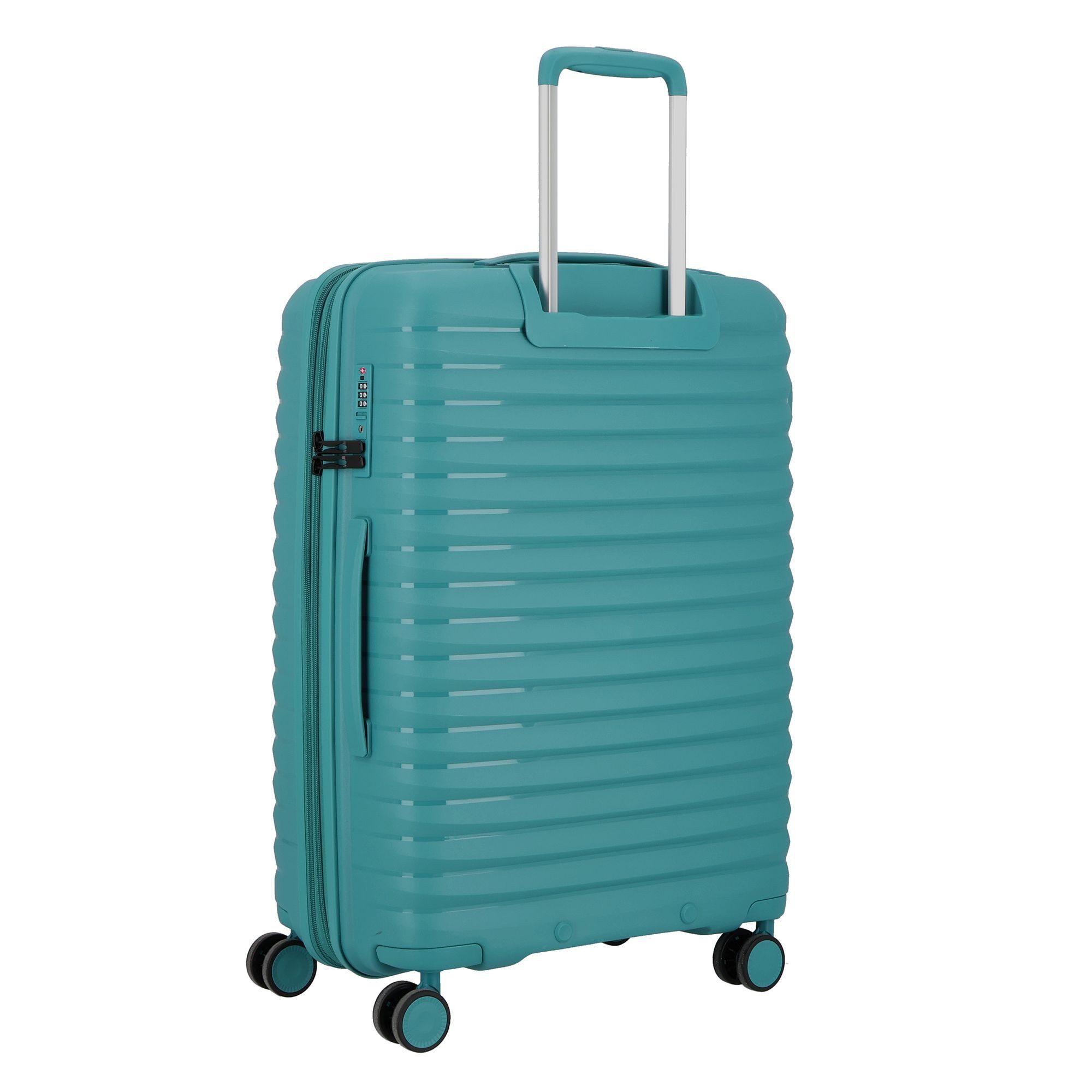D&N Hartschalen-Trolley Travel Line, 4 Rollen, Polypropylen