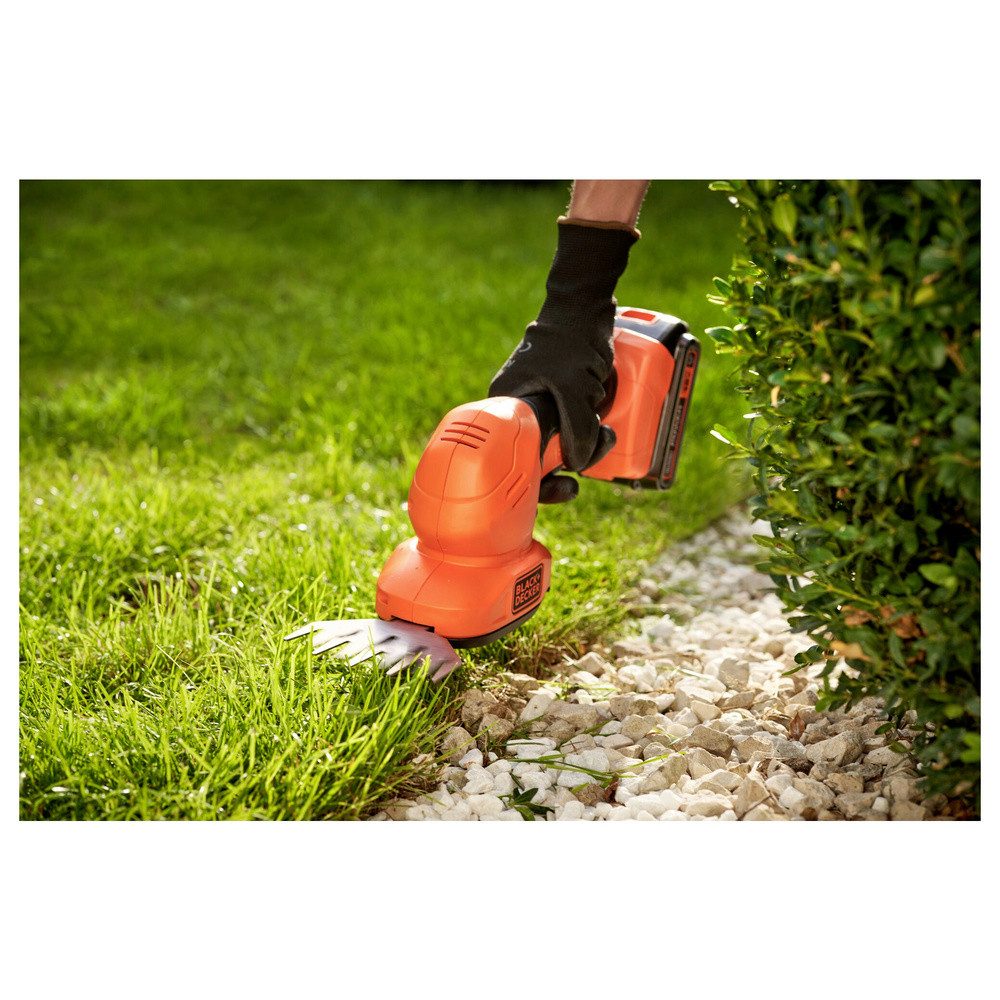 Black + Decker Baum- und Strauchschneider Black & Decker BCSS18B-XJ Akku Akku-Gartenschere Li-Ion