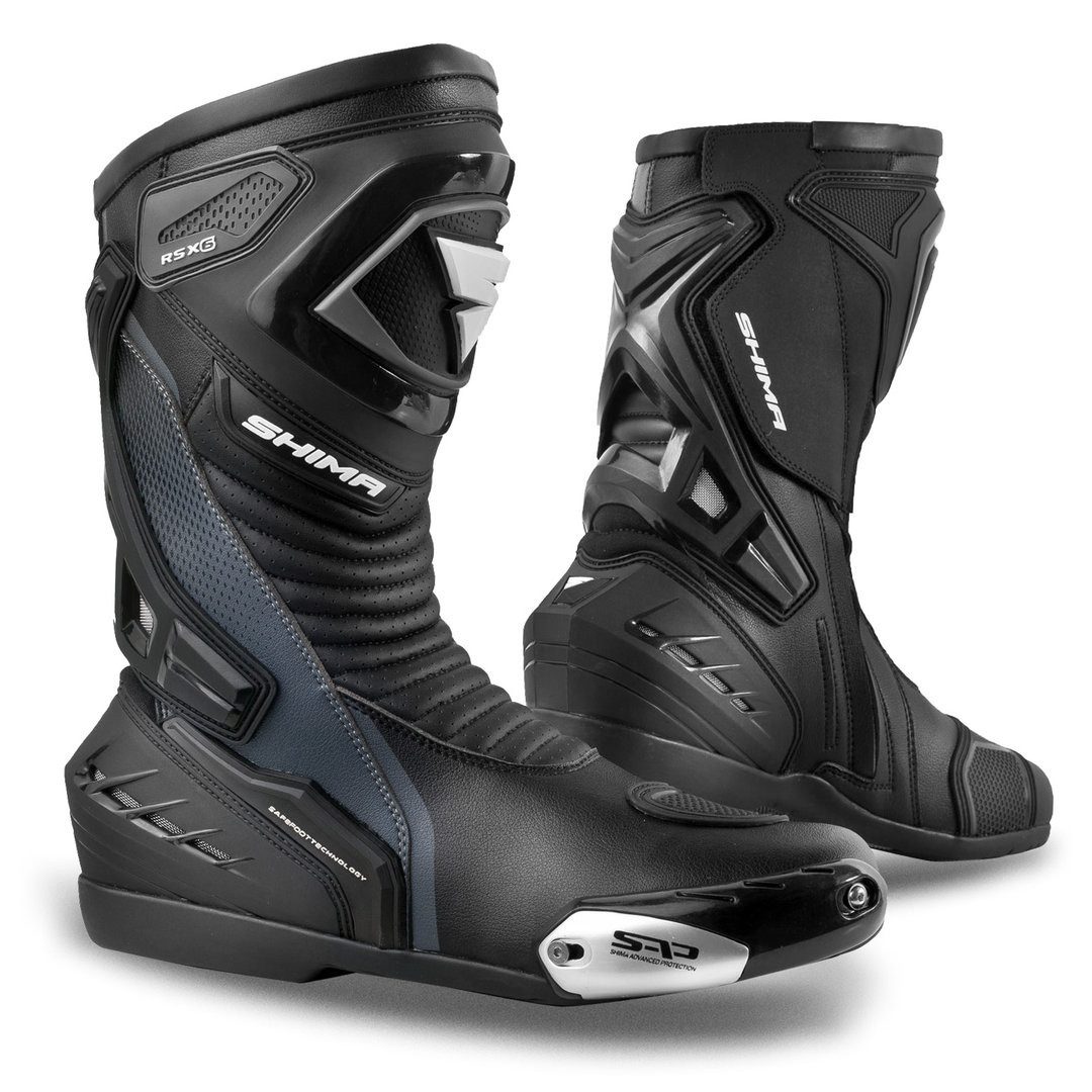 SHIMA RSX-6 Motorrad Stiefel Motorradstiefel perforiert
