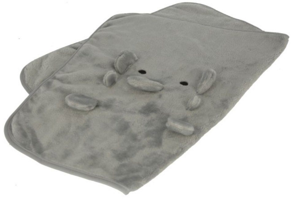 Kerbl Tierdecke Welpendecke Elefant 72 cm x 51 cm 80434
