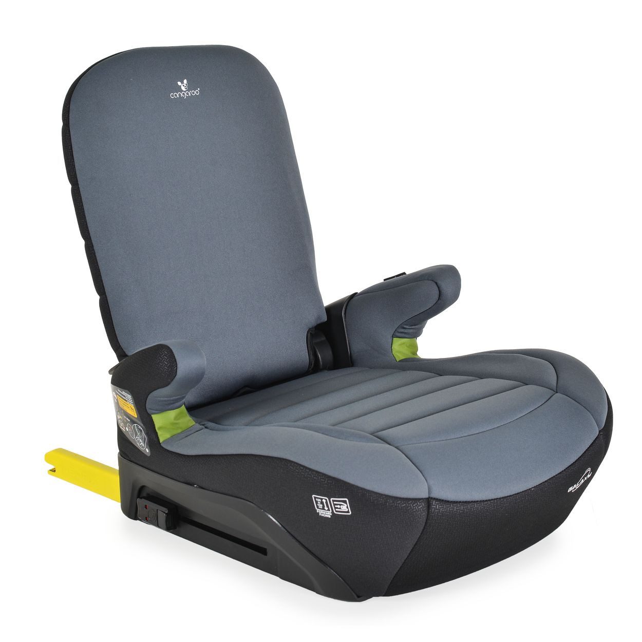 Cangaroo Kindersitzerhöhung Galaxy Isofix (125-150 cm), ab: 4, bis: 12, Gruppe 3, Rückenlehne, i-Size, klappbar, vorwärts gerichtet, schneller – Bild 2 von 5