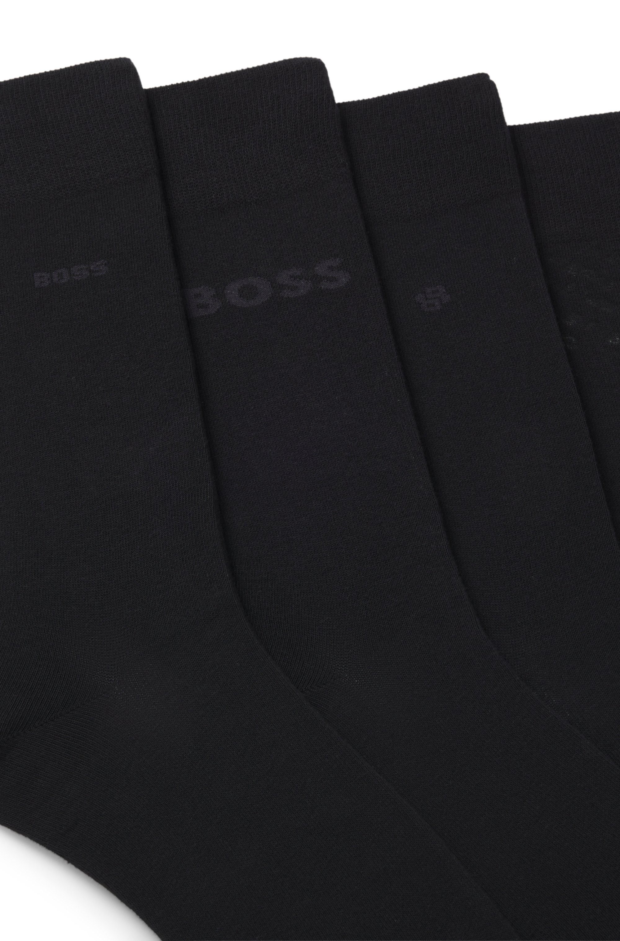 BOSS Socken 4PRSGiftset IconicCC Neuheit, verstärkte Zehen- und Fersenpartie