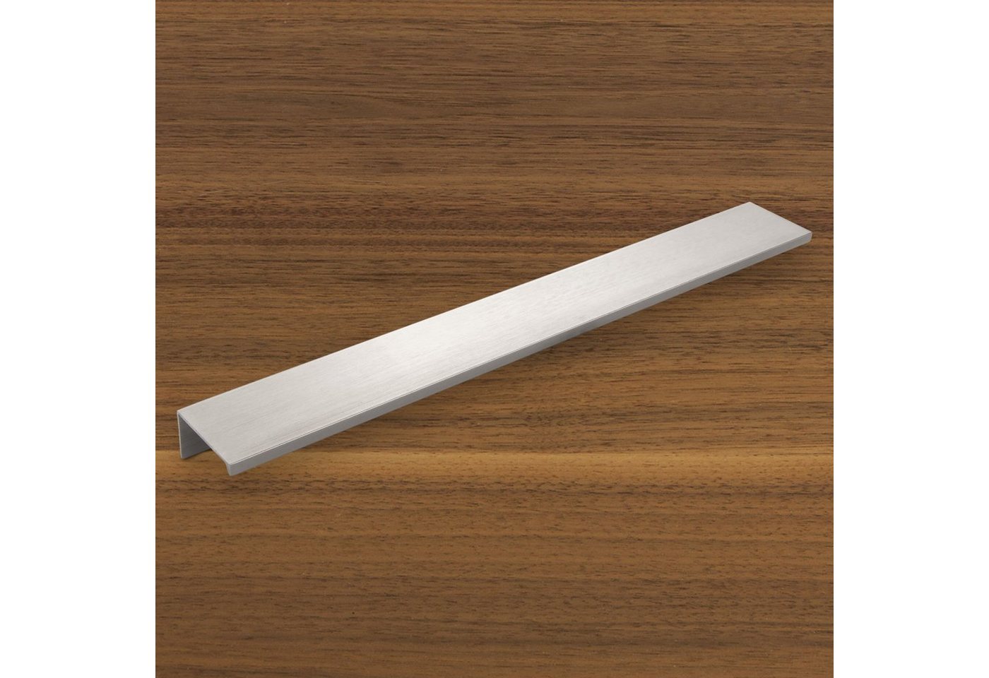 Thumbnail - SO-TECH® Griffleiste Alu Möbelgriff SEARL 70 - 780 mm Edelstahloptik Profilleiste, Gesamtlänge 280 mm