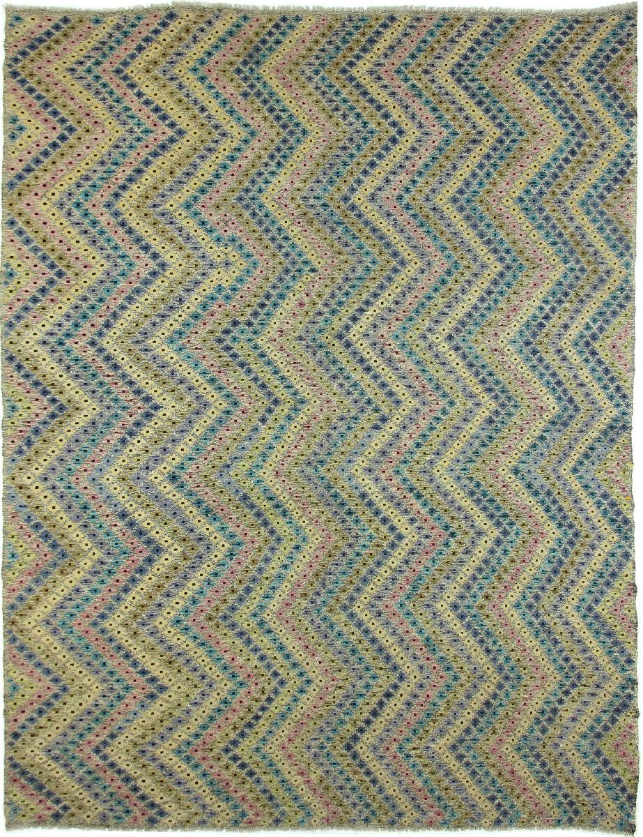 Orientteppich Kelim Afghan 301x397 Handgewebter Orientteppich, Nain Trading, rechteckig, Höhe: 3 mm