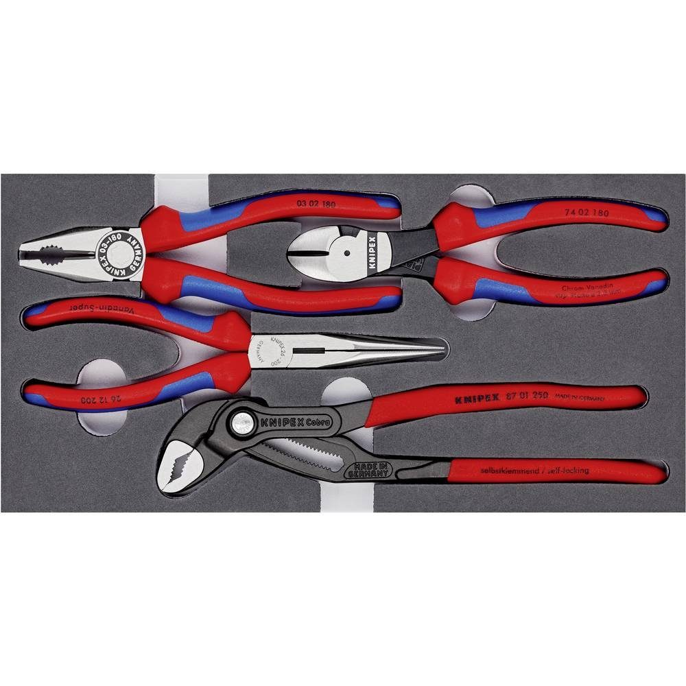 Knipex Zangenset Zangen-Set "Basic" 4tlg 00 20 01 V15