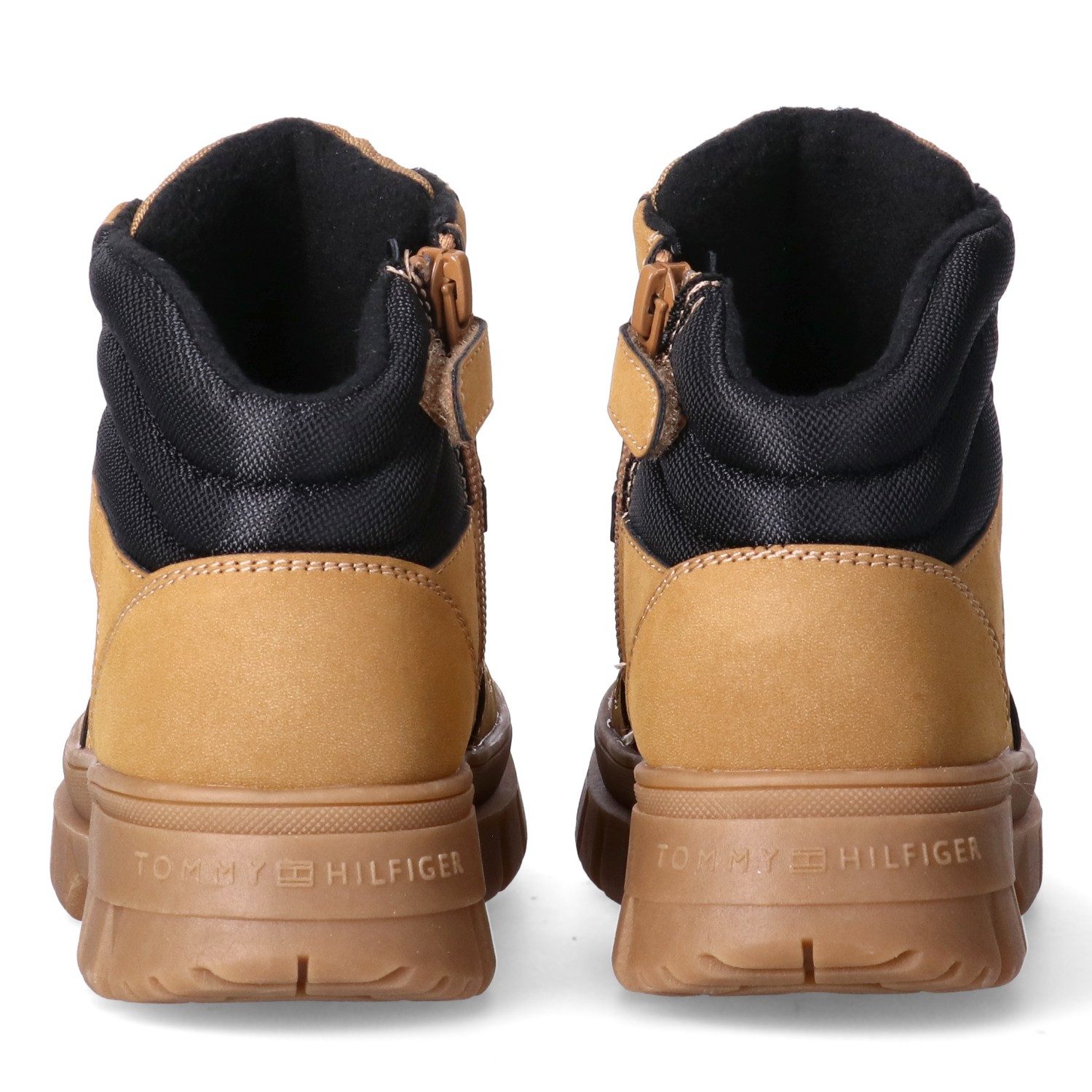 Tommy Hilfiger Schnürboots Herbstboots, Outdoorboots mit weich gepolstertem Schaftrand