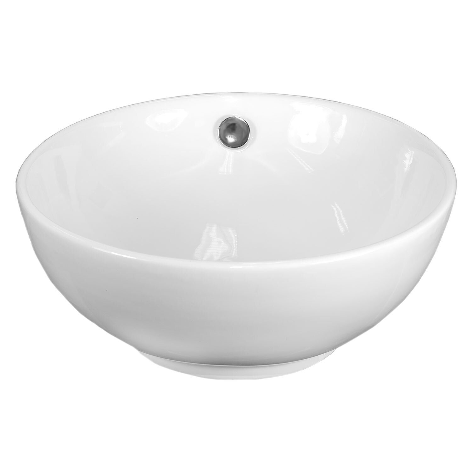 NEG Aufsatzwaschbecken NEG Aufsatz-Waschbecken Uno66A (rund) (66A)